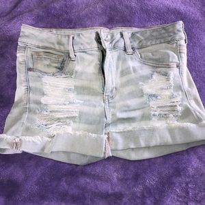 jean shorts